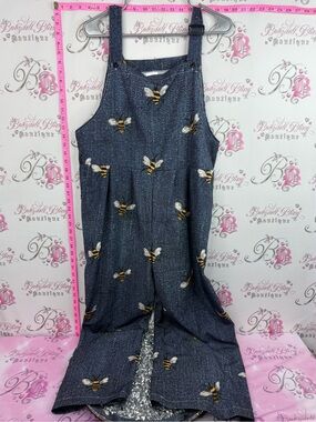 Jumpsuit one piece bees 🐝 Bee Denim look Overalls Jumpsuit